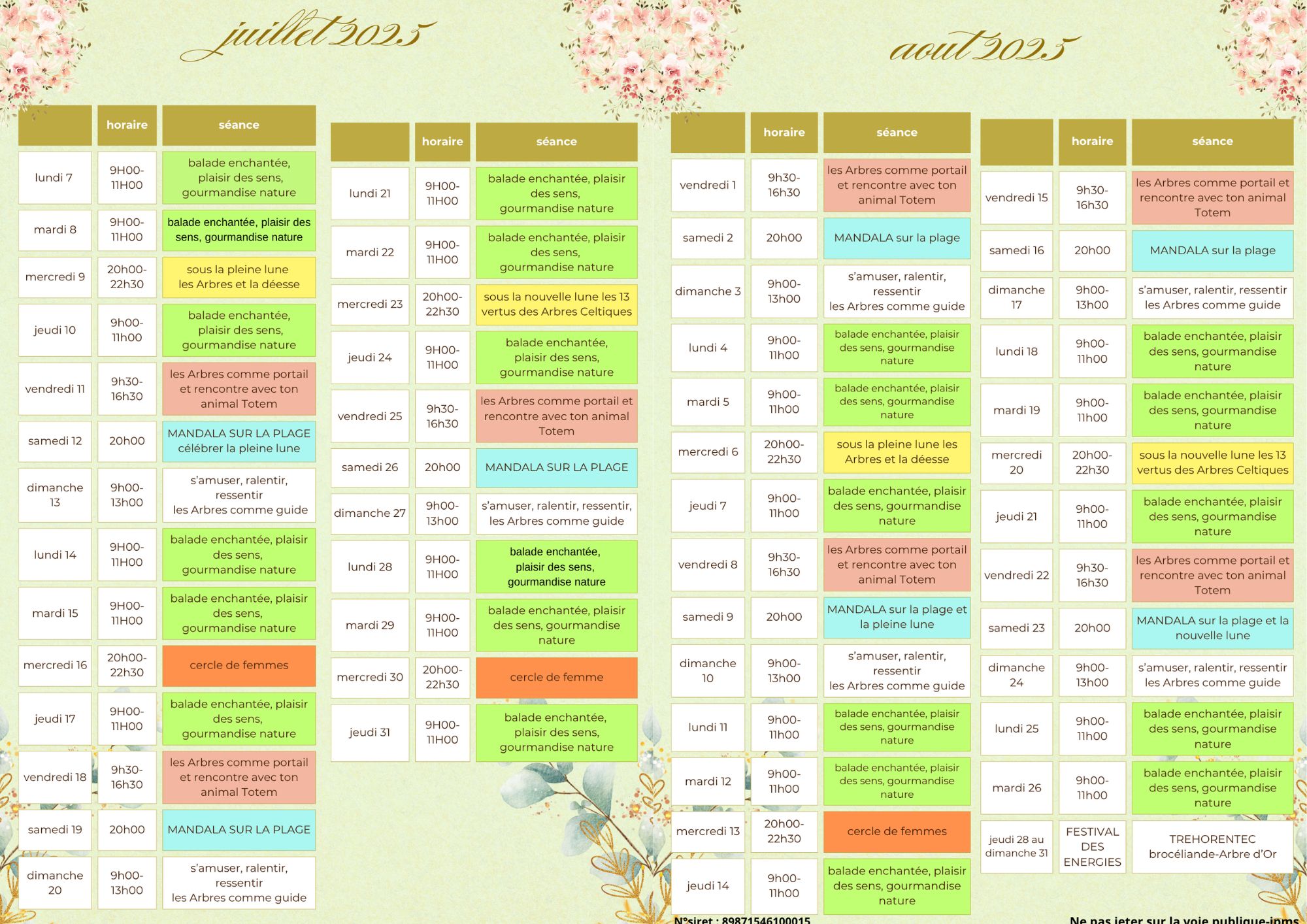 juillet / aout 2025